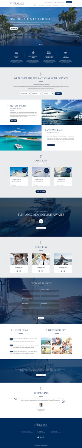 Web Design by Sbss for Fair Winds Sailing, LLC | Design: #19765979