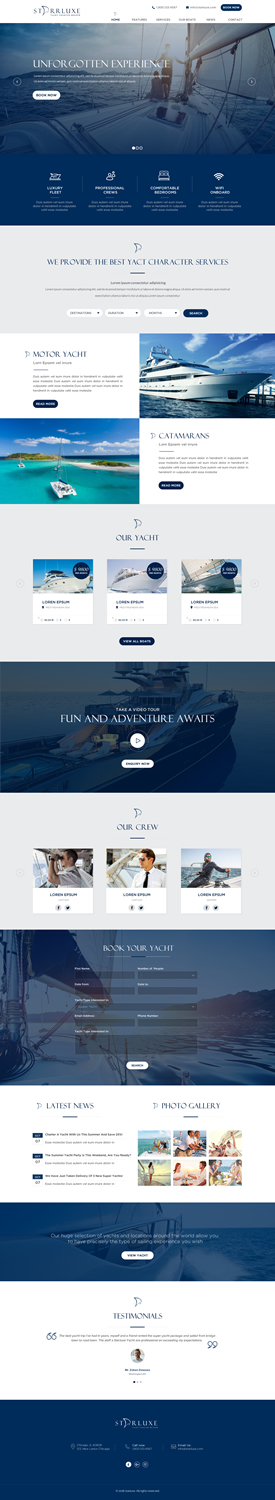 Web Design by Sbss for Fair Winds Sailing, LLC | Design: #19765985