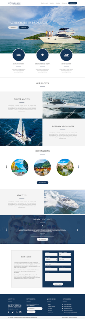 Diseño Web por bdesigner9 para Fair Winds Sailing, LLC | Diseño #19764447