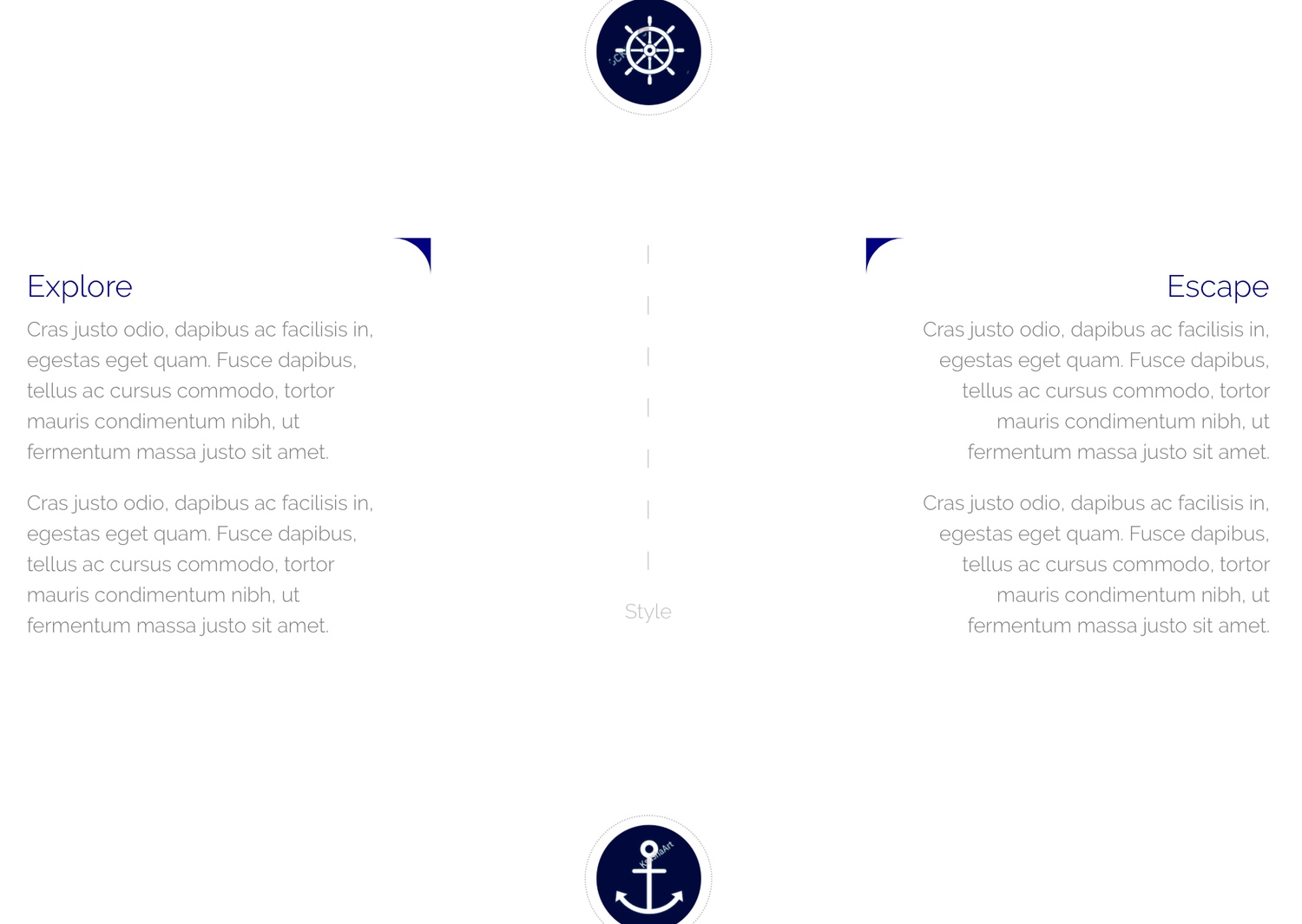 Web Design by Susan Hern 2 for Fair Winds Sailing, LLC | Design #19797064