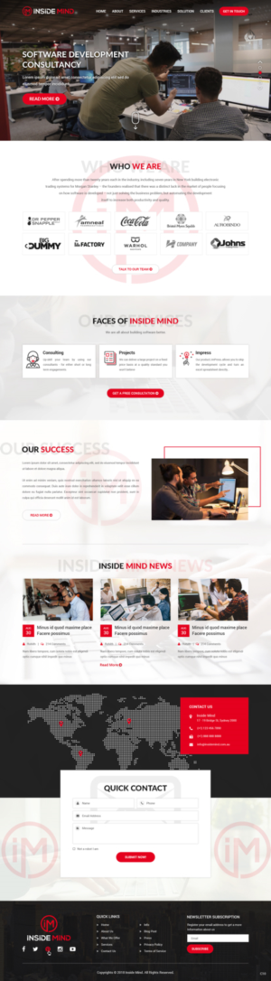 Web Design by pb for this project | Design: #19754313