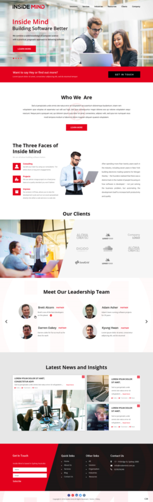 Web Design by pb for this project | Design: #19754321