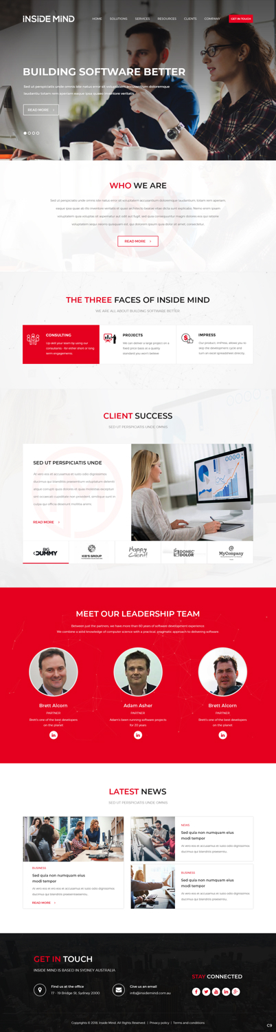 Web Design by pb for this project | Design #19754322