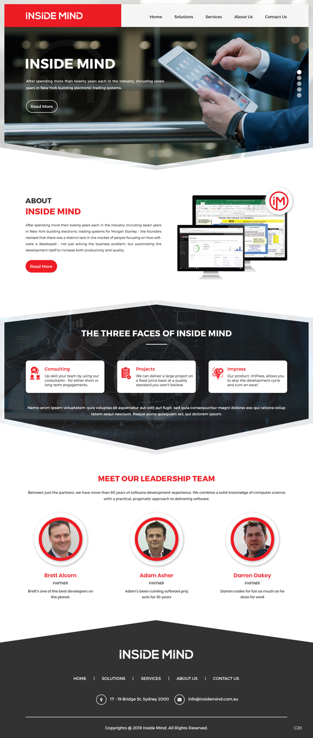Web Design by pb for this project | Design #19754323