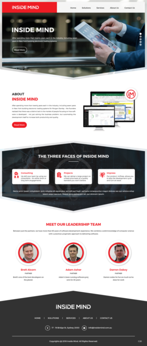 Web Design by pb for this project | Design: #19754323