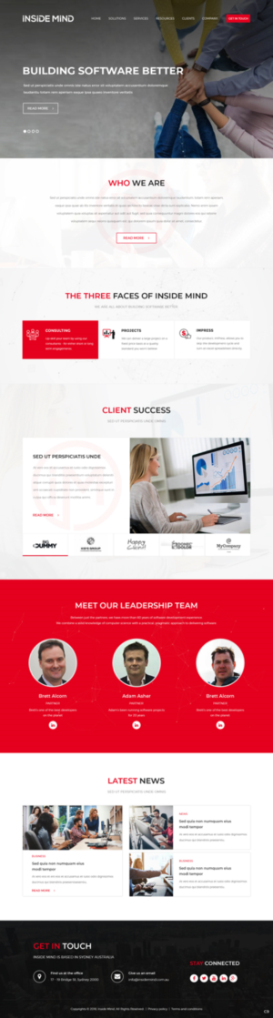 Web Design by pb for this project | Design: #19754324
