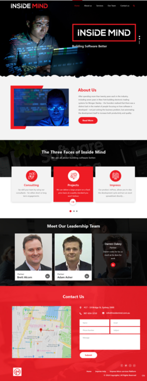 Web Design by pb for this project | Design: #19754333
