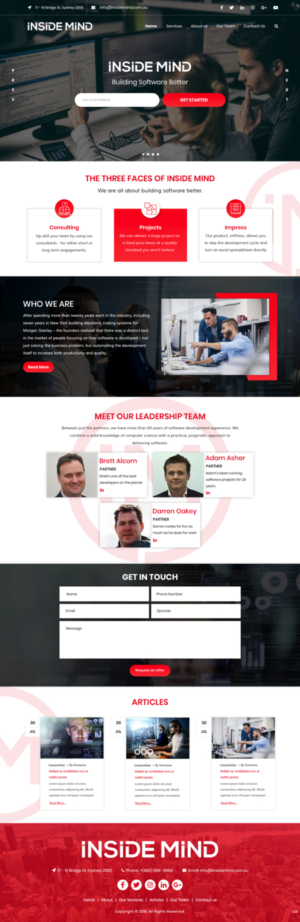 Web Design by pb for this project | Design: #19754334