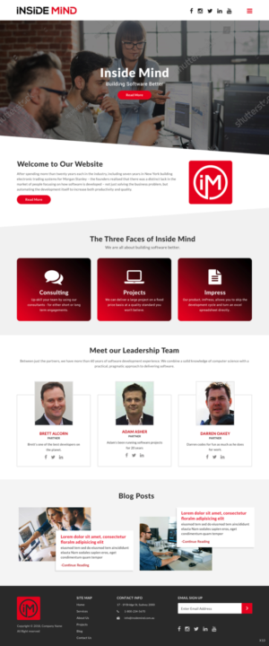 Web Design by pb for this project | Design: #19754335