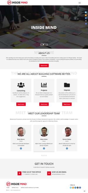 Web Design by pb for this project | Design: #19754336