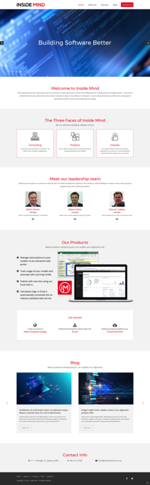Web Design by pb for this project | Design: #19754337