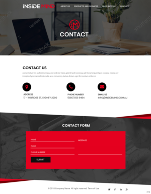 Web Design by pb for this project | Design: #19804378