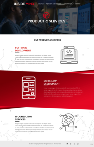 Web Design by pb for this project | Design: #19804379