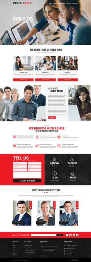 Web Design by Dream Logo Design for this project | Design: #19753807
