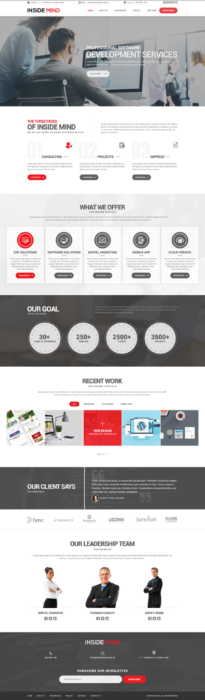 Web Design by Dream Logo Design for this project | Design: #19753813