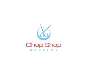 Logo Design by T I K H E - L M W for Chop Shop Barbers | Design: #19759814