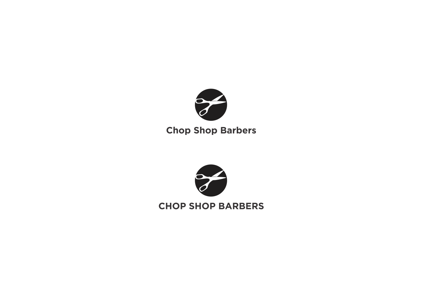 Logo Design by obyvian46 for Chop Shop Barbers | Design #19752766