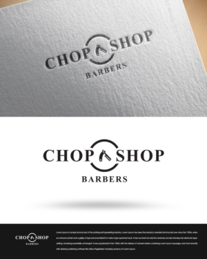 Logo Design by zingodesigns258 for Chop Shop Barbers | Design: #19766477