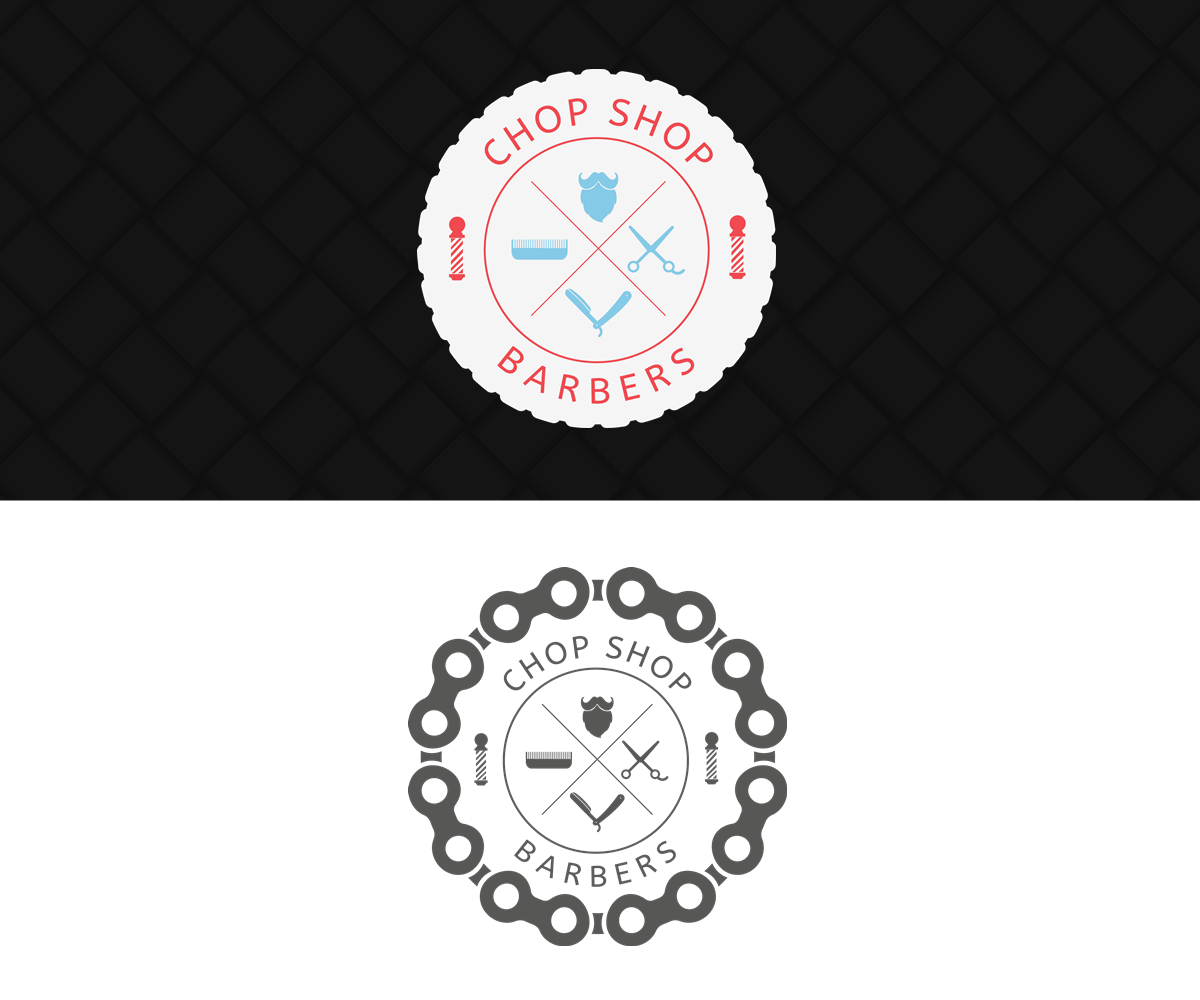 Diseño de Logo por Jun Serra para Chop Shop Barbers | Diseño #19759033