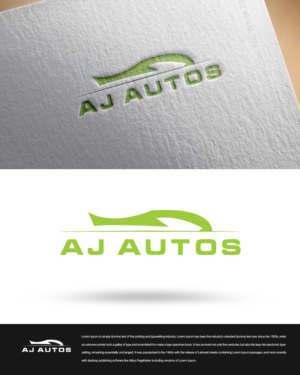 Design de Logo par zingodesigns258 pour AJ Autos | Design #19766090