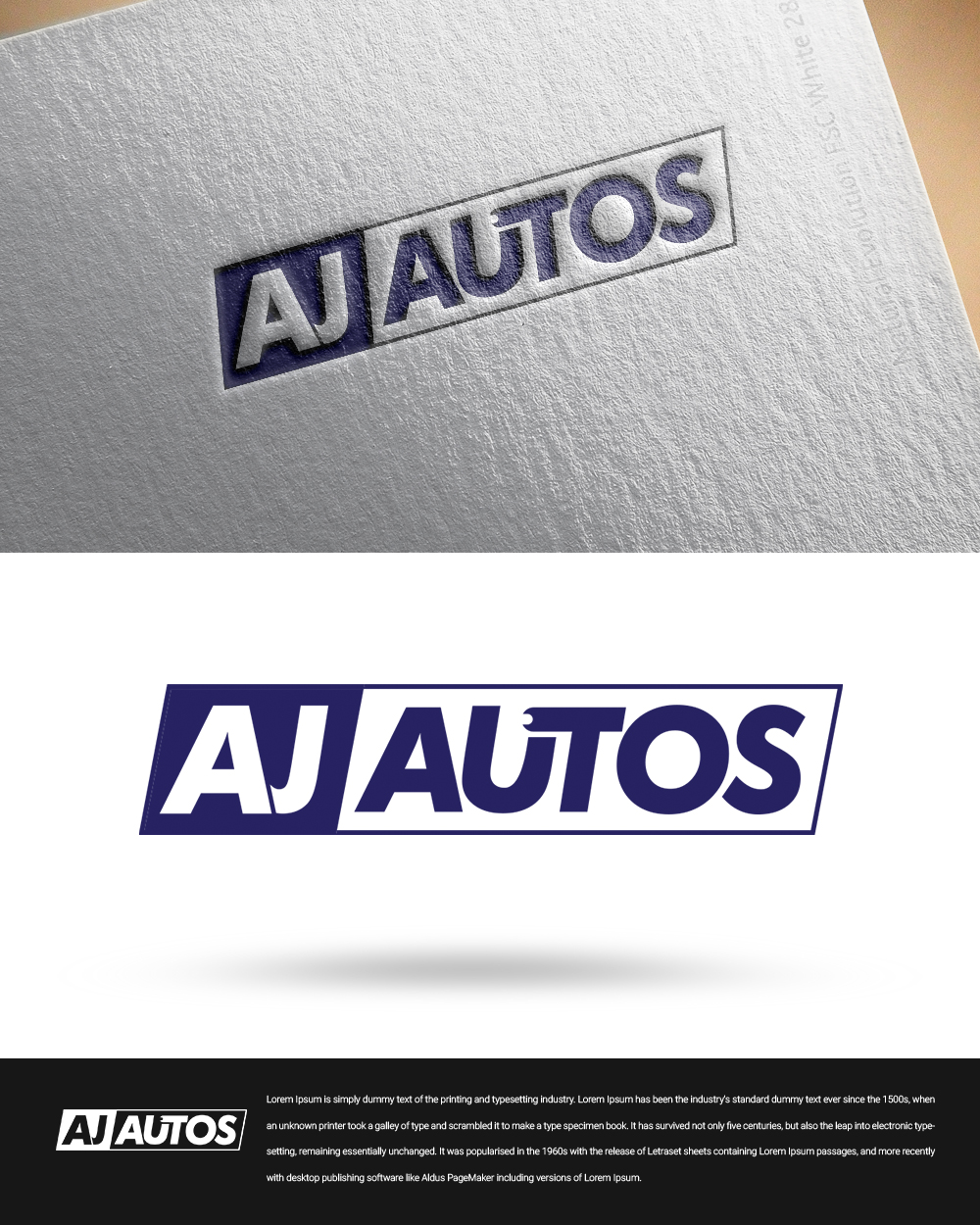 Logo-Design von zingodesigns258 für AJ Autos | Design #19766091