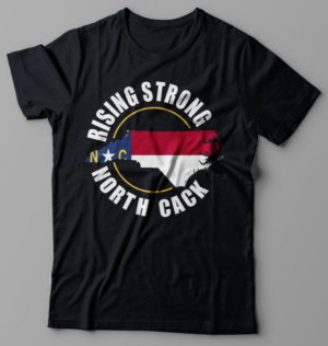Rising Strong | T-shirt Design by O_O NIZAL O_O