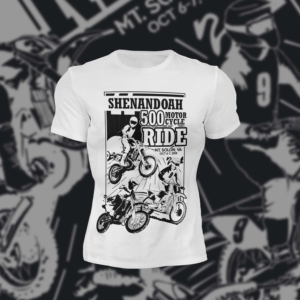 Motorcycle riding event t-shirt design | T-shirt Design by Yafi Mridha