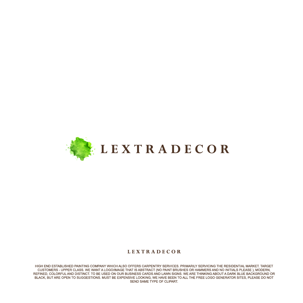 Logo Design by Valber for lextradecor | Design #19756902