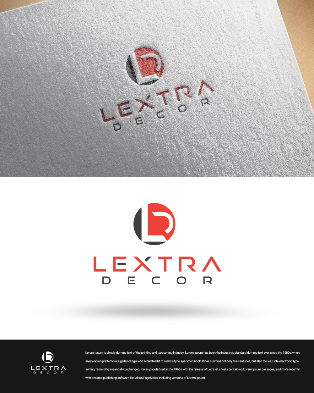 Logo Design by zingodesigns258 for lextradecor | Design #19766094