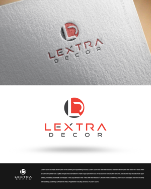Logo Design by zingodesigns258 for lextradecor | Design: #19766094