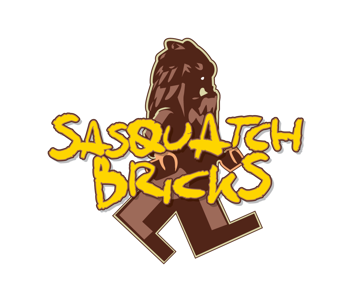 Playful, Colorful, Toy Store Logo Design for Sasquatch Bricks by Simon