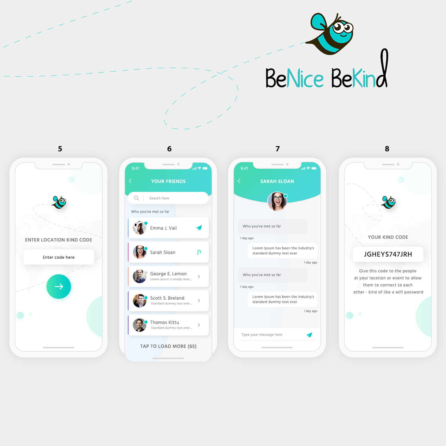 App Design by DesignCarry for BeFun BeKind | Design #19801886