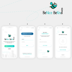Diseño de aplicación (App) por DesignCarry para BeFun BeKind | Diseño: #19831380