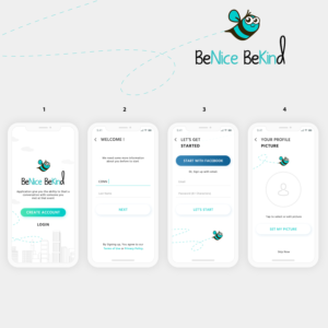 Diseño de aplicación (App) por DesignCarry para BeFun BeKind | Diseño: #19882496