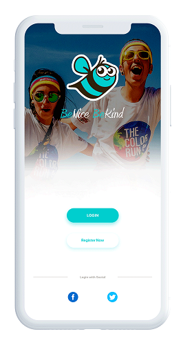 App Design by AppGeek for BeFun BeKind | Design #19886913