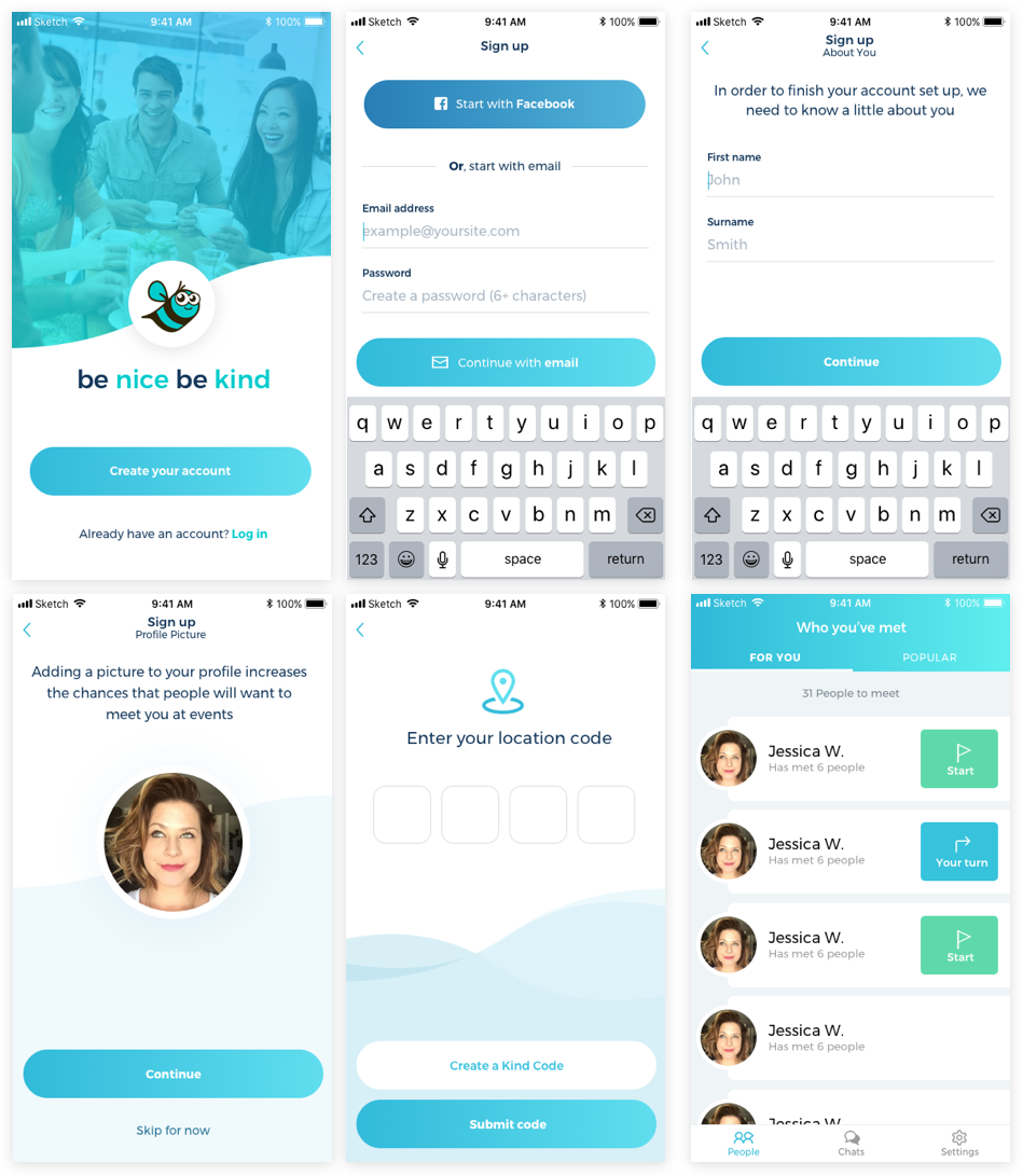 App Design by Scott Broughton for BeFun BeKind | Design #19814336