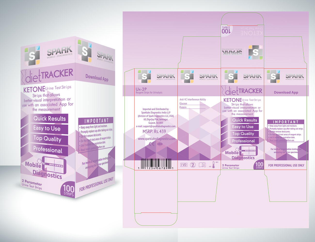 Packaging Design by Lezette_G for Spark Diagnostics | Design #19854717