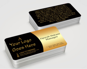 Business Card Design by ZiporahMukami for this project | Design: #19756125
