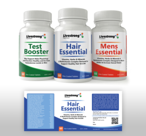 Label Design by mmmarif1982 for Livestrong Nutrition | Design: #19764068