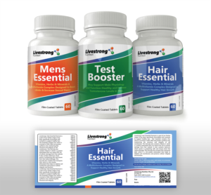 Label Design by mmmarif1982 for Livestrong Nutrition | Design: #19764484