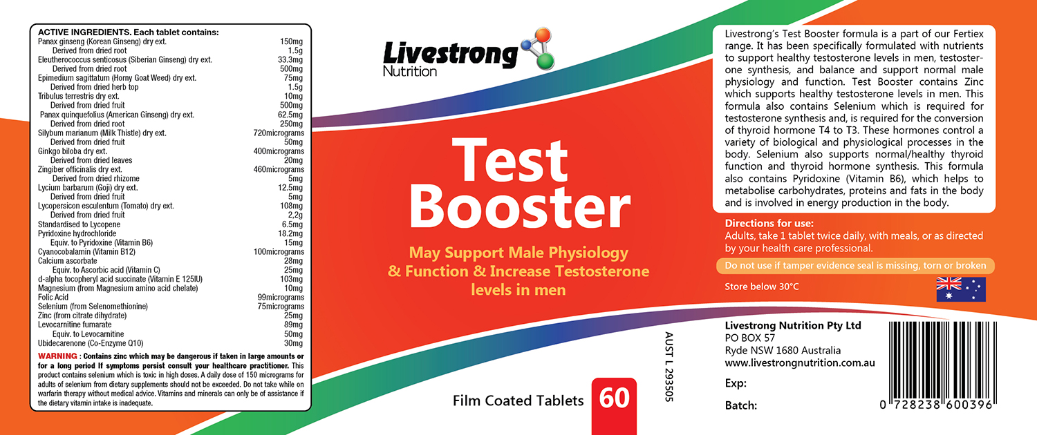 Label Design by mmmarif1982 for Livestrong Nutrition | Design #19802168