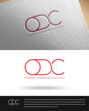 Logo-Design von zingodesigns258 für Original Diaspora Clothing Company | Design #19766478