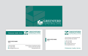 General Contractors need a new Crisp updated Card Design  | Business Card Design by MIND