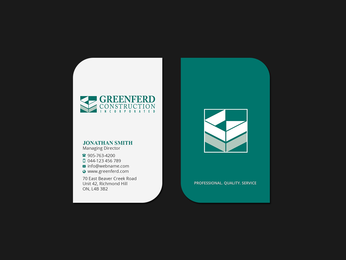 Business Card Design by Creations Box 2015 for this project | Design #19785464