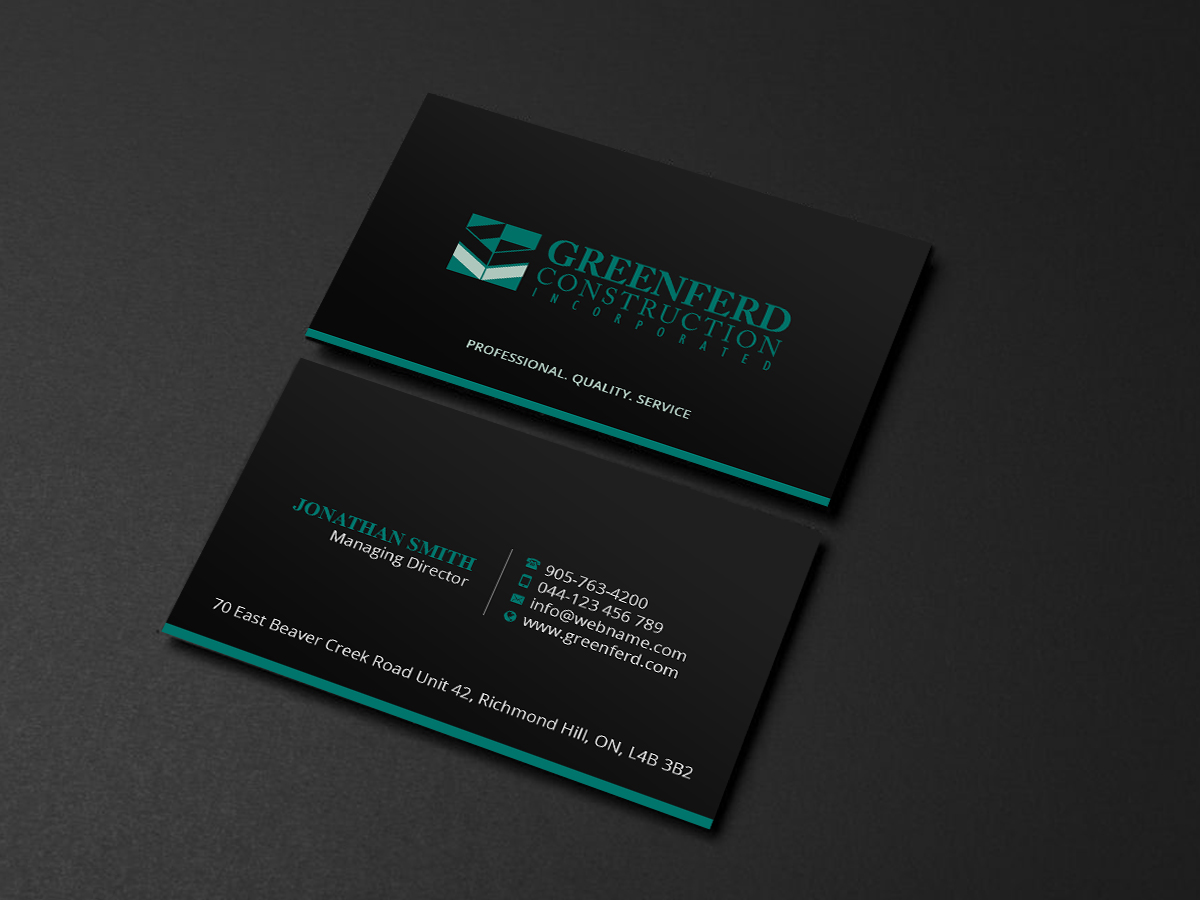 Business Card Design by Creations Box 2015 for this project | Design #19785465