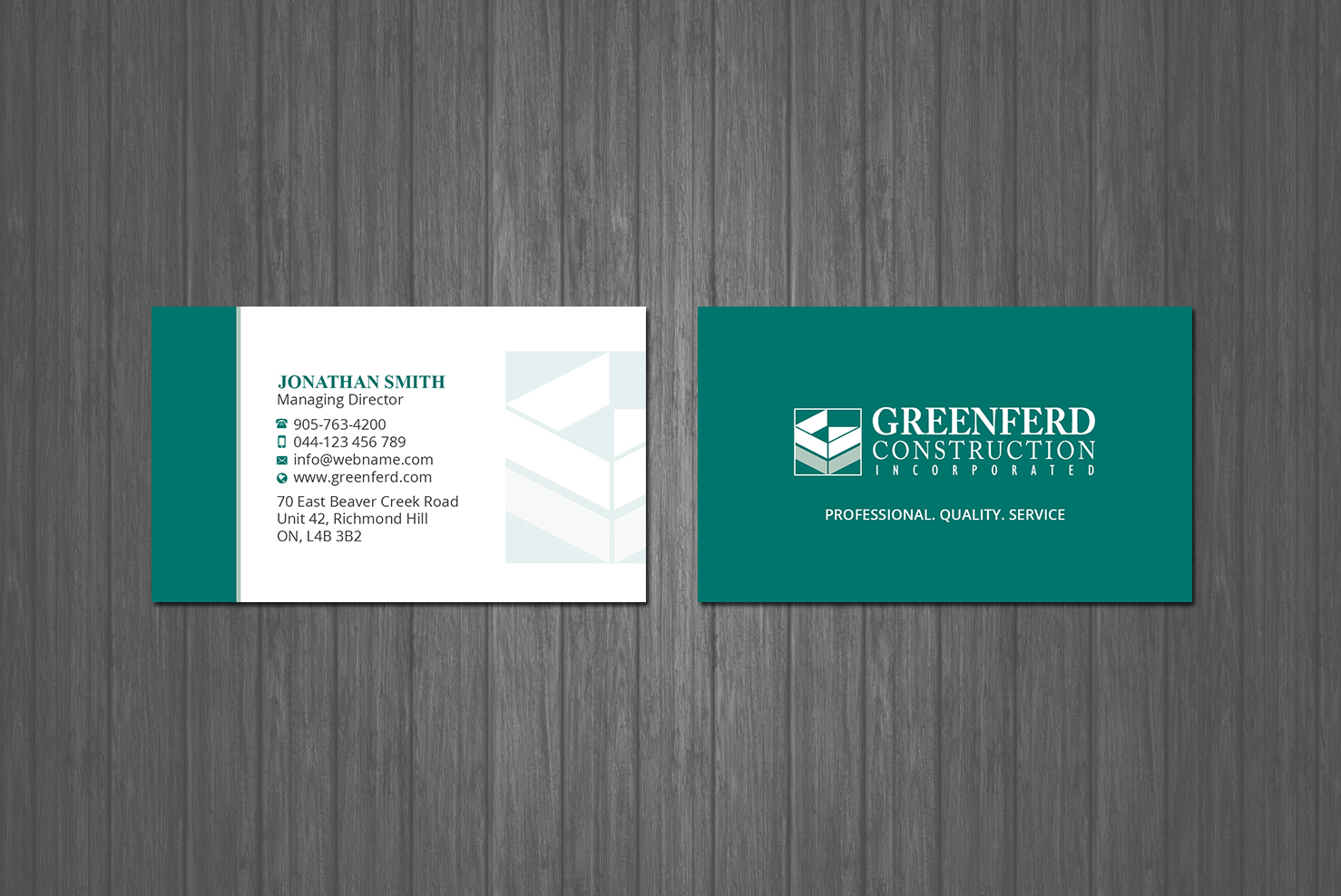 Business Card Design by Creations Box 2015 for this project | Design #19785469