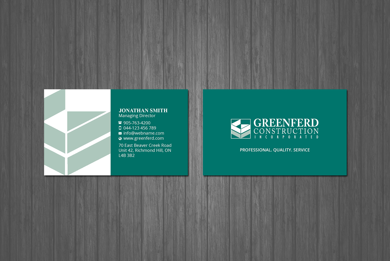 Business Card Design by Creations Box 2015 for this project | Design #19785472