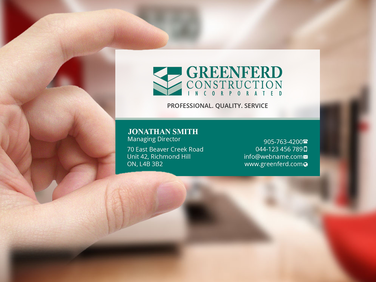 Business Card Design by Creations Box 2015 for this project | Design #19785473