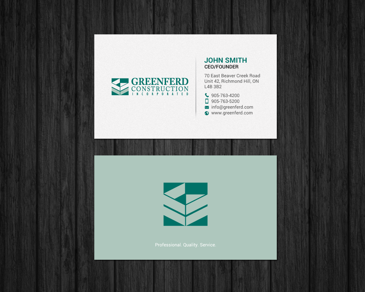 Business Card Design by chandrayaan.creative for this project | Design #19757988