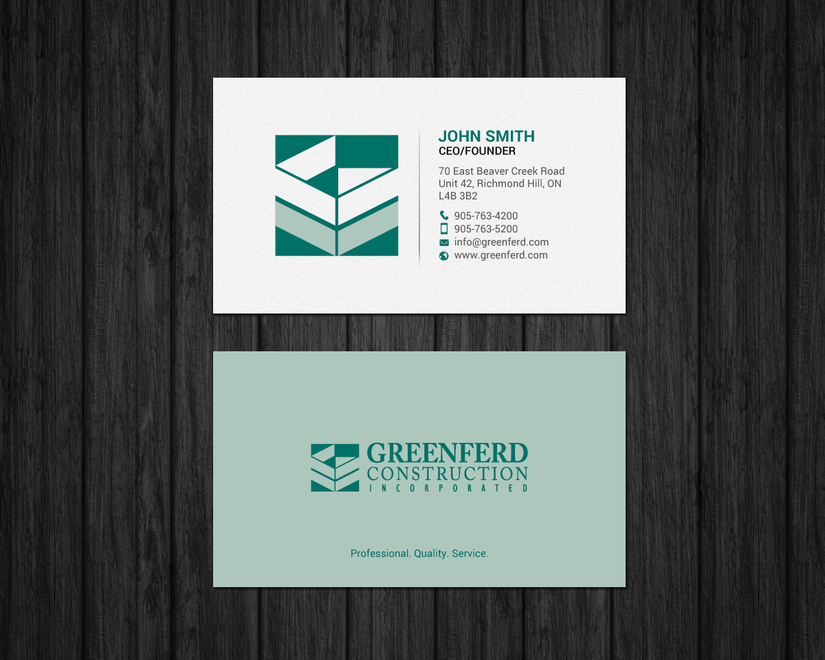 Business Card Design by chandrayaan.creative for this project | Design #19757991